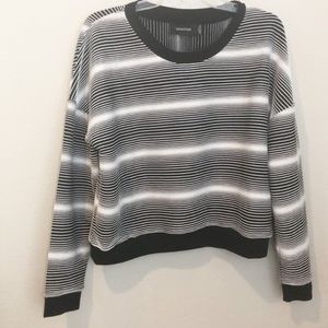 Minkpink ribbed striped sweater shirt‎